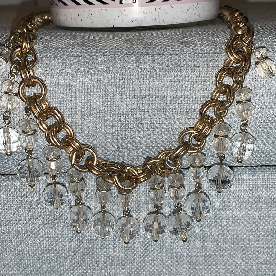 Banana Republic Factory Crystal Necklace 25$